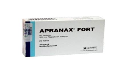 apranax fort hangi ağrılar için kullanılır